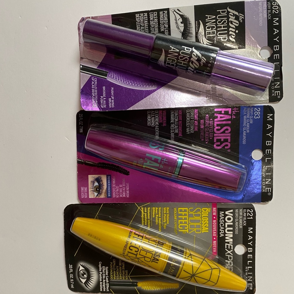 3 Maybelline mascara bundle